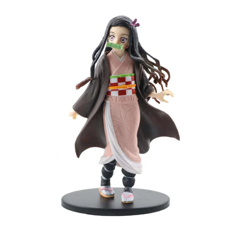 Anime Demon Slayer Kimetsu no Yaiba Action Figure Modelos em PVC