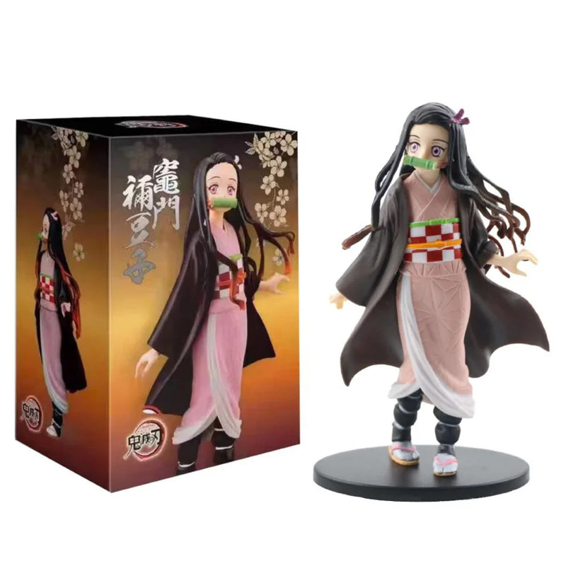 Anime Demon Slayer Kimetsu no Yaiba Action Figure Modelos em PVC