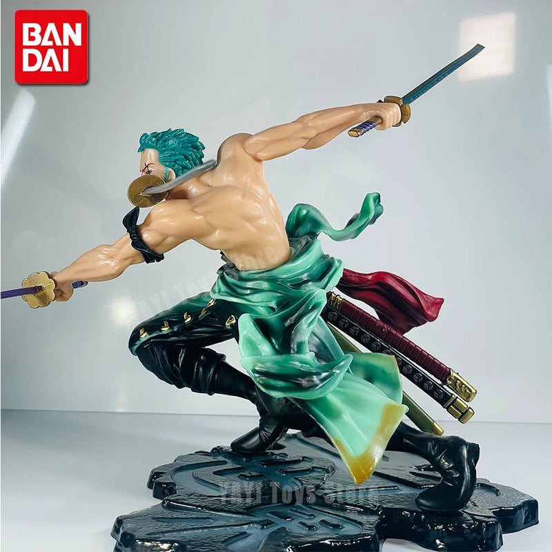 10cm Anime Figure Zoro Three-blade