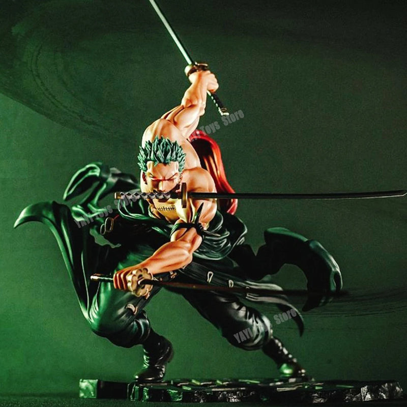 10cm Anime Figure Zoro Three-blade