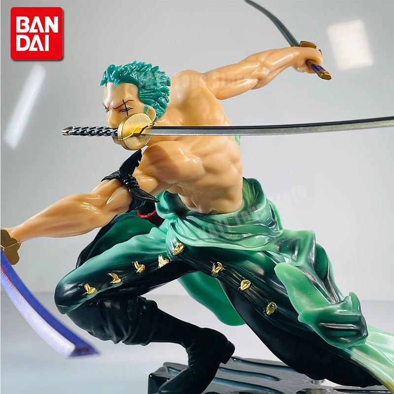 10cm Anime Figure Zoro Three-blade